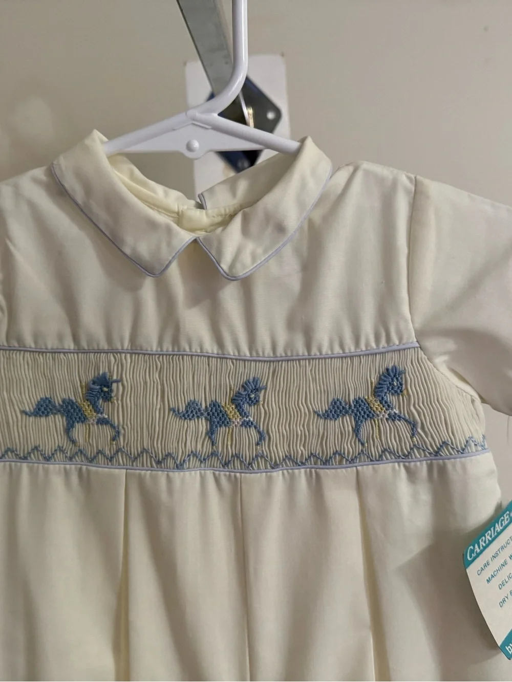 NWT Vintage Carriage Boutiques Smocked Romper